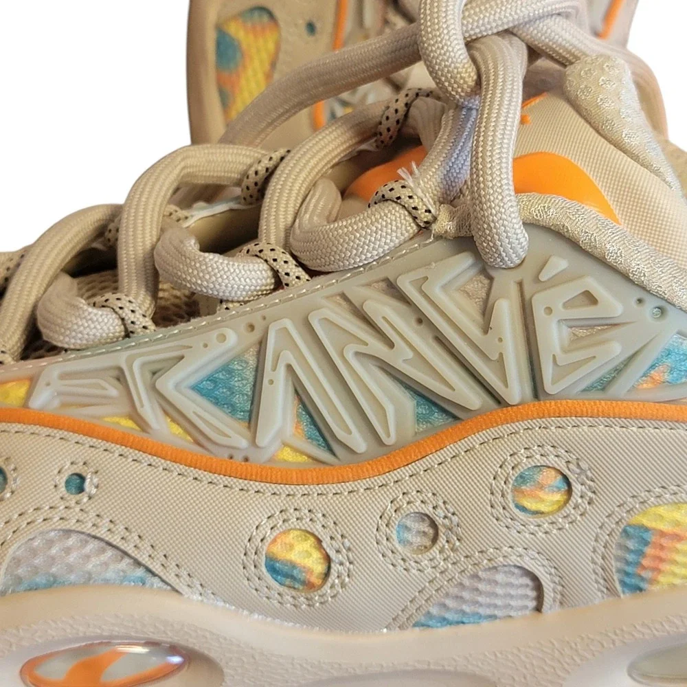 Puma MB.03 LaMelo Ball Toxic Tan Orange Multi Color BB Shoes 312165-01 Sz 12 - Picture 7 of 12
